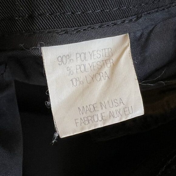 Theory Capsule Staples Black Straight Leg Dress Pants - Picture 6 of 7